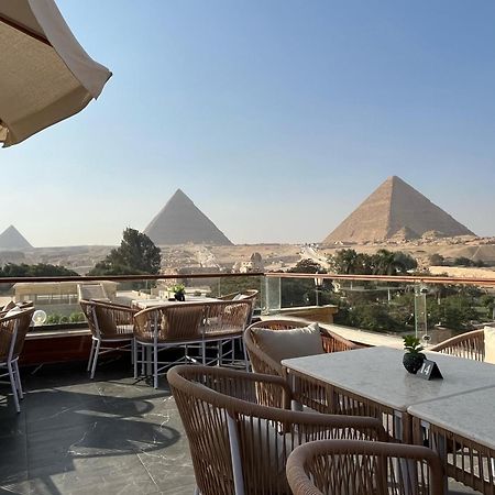 Shadow Pyramids Suites And Jacuzzi Kafret el-Gabal Exterior foto